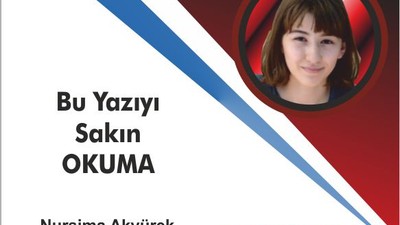 Bu Yazıyı Sakın Okuma