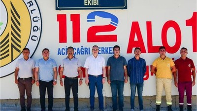 Bayram Nöbetindeki Ekiplere Ziyaret