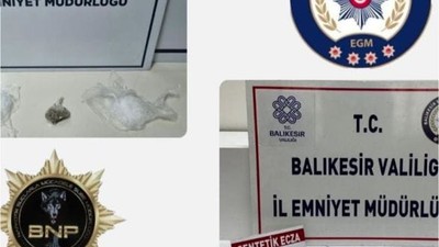 Balıkesir'de Uyuşturucuya Darbe! 2 Kişi Gözaltında