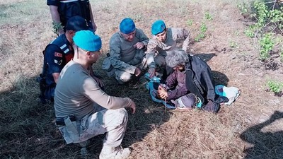 84 Kişilik Ekip Kayıp Kadını Sağ Salim Buldu