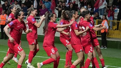 A Milli Kadın Futbol Takımı'nın Play-Off'ta Rakibi Ukrayna