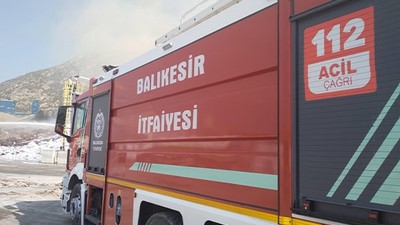 Balıkesir İtfaiyesi Yangınlarla Mücadelede Ön Saflarda