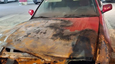 Bandırma'da Katlı Otoparkta Yangın Paniği