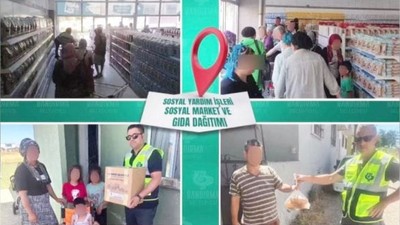 Bandırma'da Sosyal Yardım Görselleri Tepki Topladı