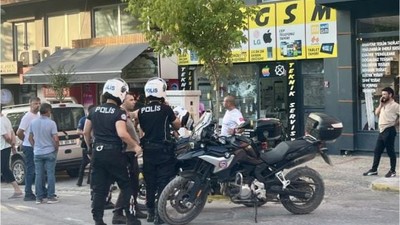 Bandırma'da Taşlı Kavga!
