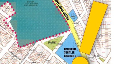 Bandırma'da Yollar Kapanıyor