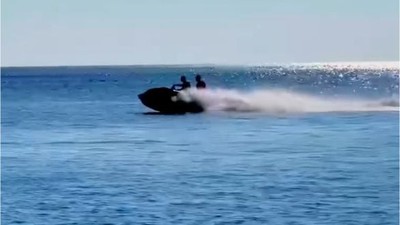 Başkan Dinçer Jetski Yaptı