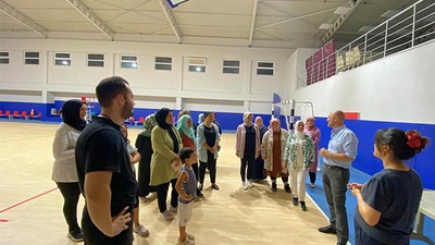 Başkan Dinçer'den Spor Salonuna Ziyaret