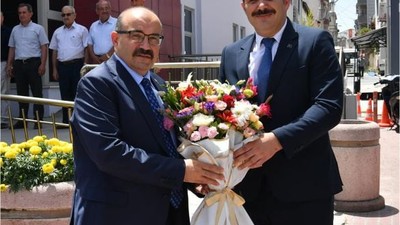 Başkan Lapanta Vali Ustaoğlu'nu Ağırladı