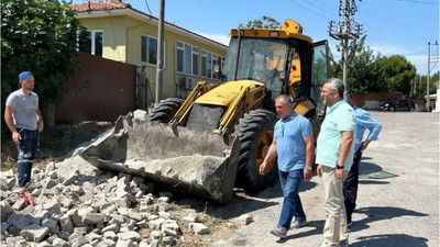 Başkan Semizel Sahada