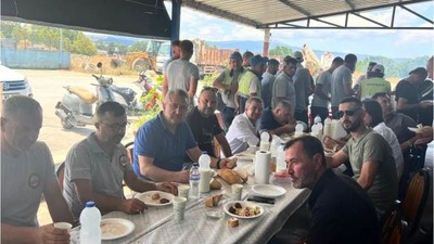 Başkan Semizel'den Moral Yemeği