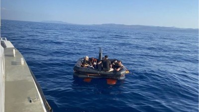 Can Salında Mahsur Kaldılar! Sahil Güvenlik Yetişti