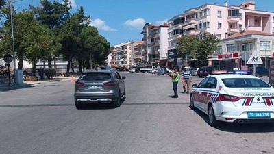 Jandarma Komutanlığı’ndan "Yaya Önceliği" Denetimi