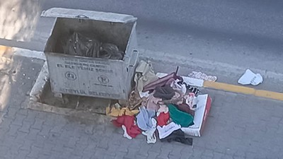 Kasaplar Mahallesi'nde Çöp Konteynırı Sorunu