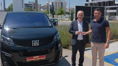 MHP Balıkesir İl Başkanlığı'na Yeni Araç