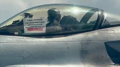 Mehmetçik'ten A Milli Futbol Takımı'na Destek