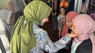 Sındırgı Kaymakamı Özay, Yaz Kursu Öğrencileriyle Buluştu