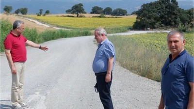 Susurluk'un O Yolunda Çalışmalar Başladı