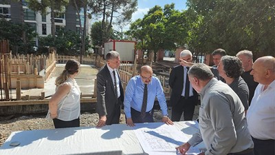 Vali Ustaoğlu Gönen’de İncelemelerde Bulundu
