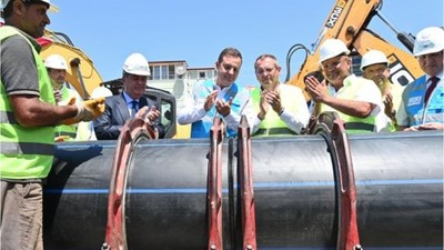 Ayvalık için Yeni İçme Suyu Terfi Hattı Yolda