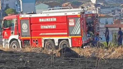 Balıkesir'de Çıkan Yangın Huzurevine Sıçramadı!