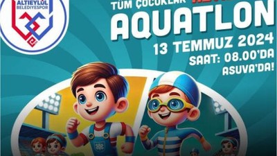 Çocuklara Özel Aquatlon 13 Temmuz'da Başlıyor!