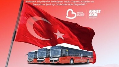 15 Temmuz’da Balıkesir’de Ulaşım Ücretsiz