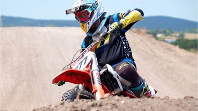 Gönen'de Motokros Şampiyonası Start Aldı