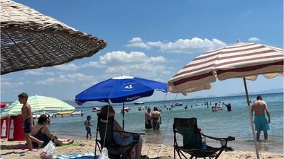 Balıkesirliler Körfeze Akın Etti! Plaj ve Beachler Dolu