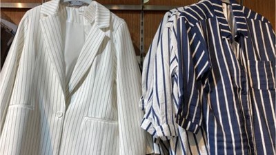 Balıkesir'de Çizgili Moda Rüzgarı