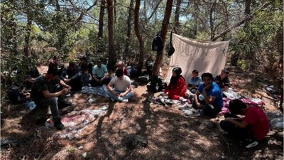 Balıkesir'de 55 Göçmen ve 1 Organizator Yakalandı