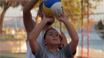 Balıkesir'de Çocukların Favorisi Voleybol Oldu