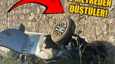 Araç Tarlaya Uçtu: 3 Ağır Yaralı
