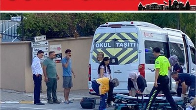 Balıkesir'de Kaza! Okul Taşıtı ile Motosiklet Çarpıştı