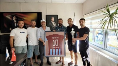 Avşa Ada Spor’dan Başkan Dinçer’e Jest