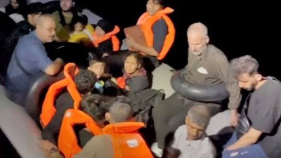 Ayvalık’ta Düzensiz Göçmen Operasyonu