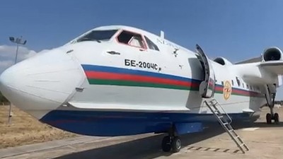 Azerbaycan'dan Edremit Yangınına Gelen Destek