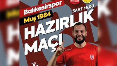 Balıkesirspor, Muşspor ile Hazırlık Maçına Çıkıyor