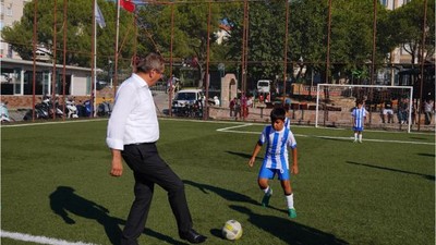 Başkan Ergin Topu Gönderdi Turnuva Başladı!