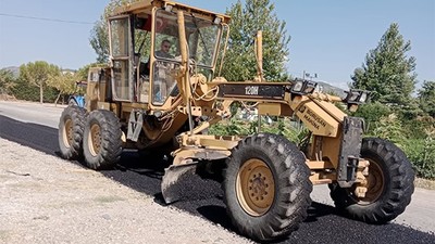 Bigadiç’te Asfaltlama Çalışmaları Sürüyor