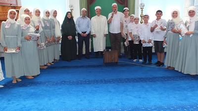Burhaniye'de Yaz Kuran Kursları Hatim Cemiyeti ile Sona Erdi
