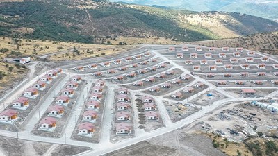 Havran'da Heyelan Mağdurları İçin Yeni Evler Hazır