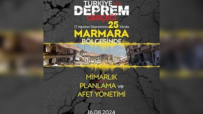 Mimarlar Odası’ndan 17 Ağustos Depremi Sempozyumu