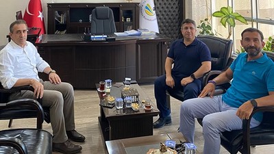 Rektör Oğurlu, Kaymakam İlyas Memiş’i Ziyaret Etti