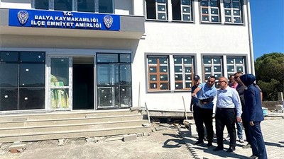 Vali Yardımcısı Karaman, Balya’da İnşaat İncelemesi Yaptı