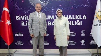 Belgin Uygur ve Rektör Boz Görüştü