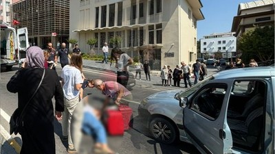 Balıkesir’de Araç Kadına Çarptı! Kadın Takla Attı