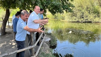 Bigadiç’te Dereye Bakın Ne Attılar!