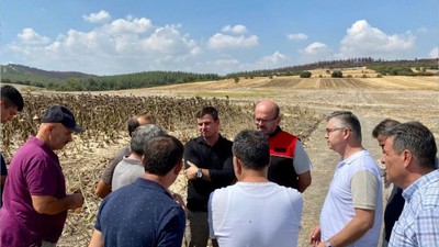 Balıkesir İl Tarım ve Orman Müdürlüğü Aslıhantepecik'te Toplantı yaptı