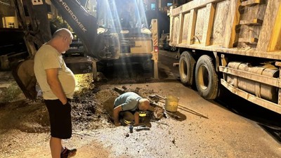 Bahçelievler Sümbül Sokak’taki Su Patlağı Tamir Edildi